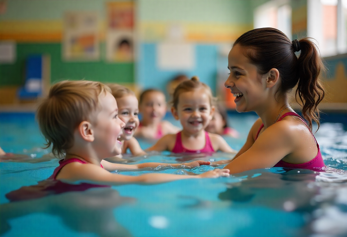 Kids swimming lessons